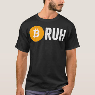 Bitcoin Bruh投資家おもしろいミーム暗号通貨Gi Tシャツ