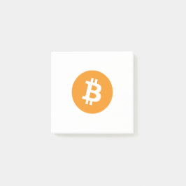 Bitcoin BTCのロゴ|のポスト・イット ポストイット