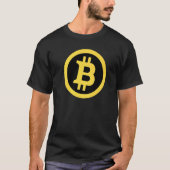 Bitcoin Btc暗号通貨 Tシャツ (正面)