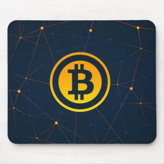 Bitcoin BTC Astroのマウスパッド マウスパッド (正面)
