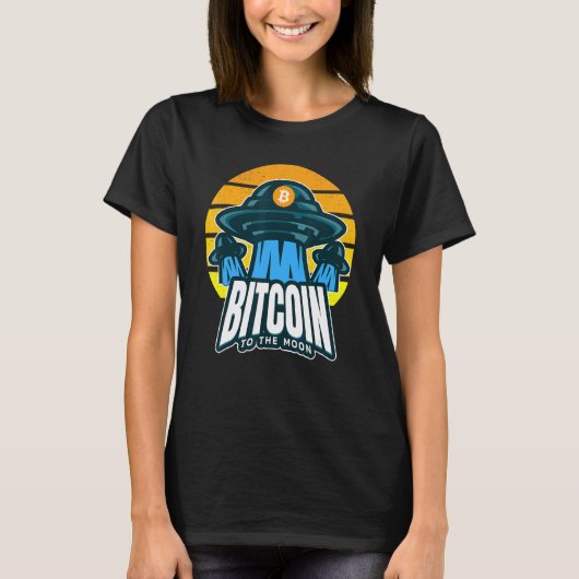 Bitcoin Btc Cryptocurrency Crypto Hodl Dogecoin Tシャツ (正面)