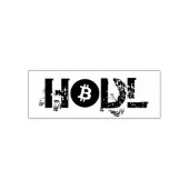 Bitcoin BTC HODLスタンプ セルフインキングスタンプ (デザイン)