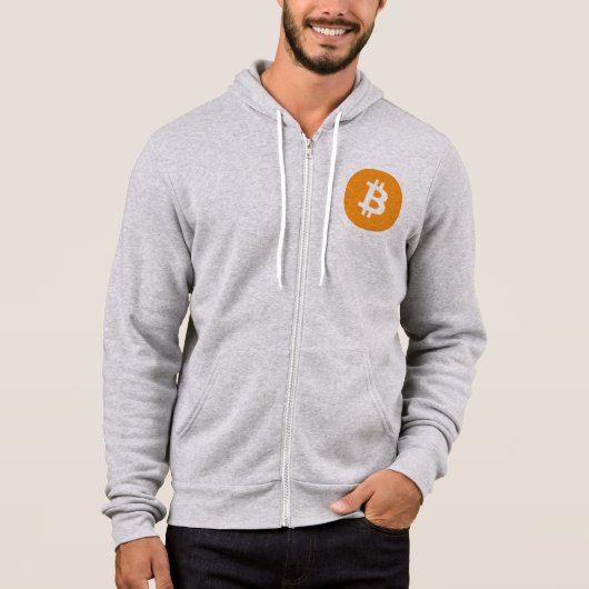 Bitcoin BTC Logo Crypto Blockchain Shirt パーカ (正面)