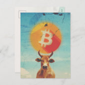 Bitcoin Bull All-Time-High (ATH) シーズンポストカード (正面/裏面)
