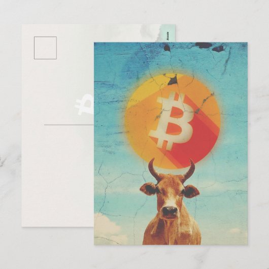 Bitcoin Bull All-Time-High (ATH) シーズンポストカード (正面/裏面)