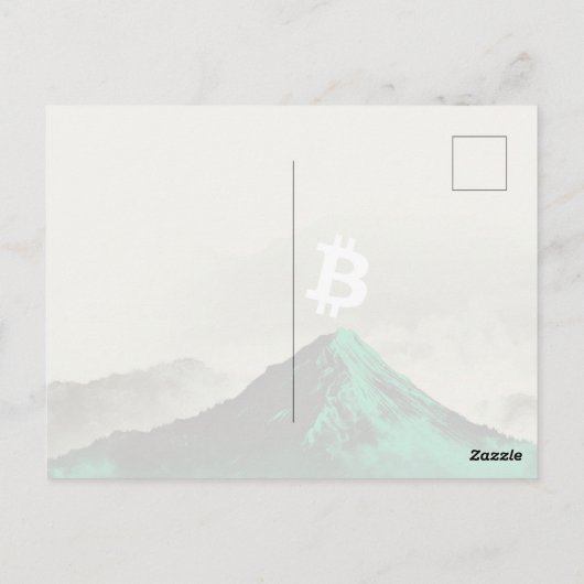 Bitcoin Bull All-Time-High (ATH) ポストカード (裏面)