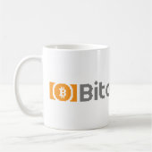 Bitcoin Cash BCH 8-Bitロゴ | マグカップ (左)
