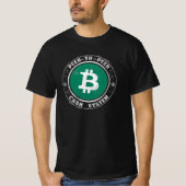 Bitcoin Cash P2P Tシャツ (正面)