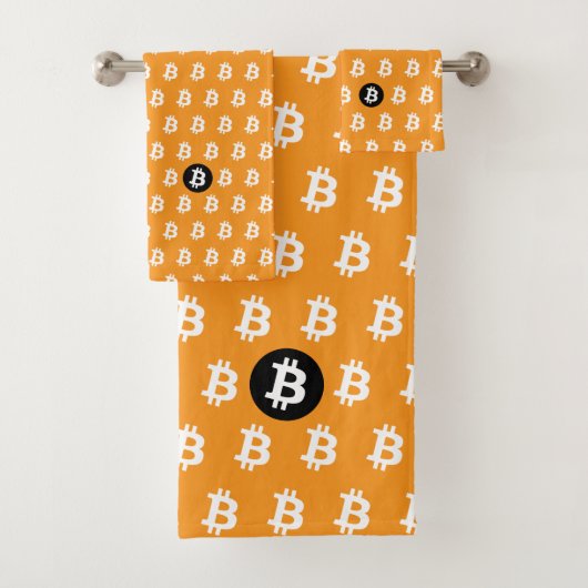 Bitcoin Classic Orange バスタオルセット (インサイチュ)