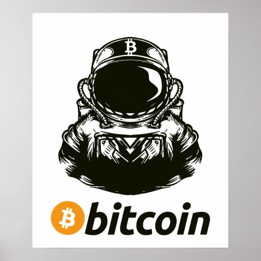 BITCOIN-Crypto宇宙飛行士 ポスター (正面)