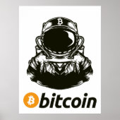 BITCOIN-Crypto宇宙飛行士 ポスター (正面)