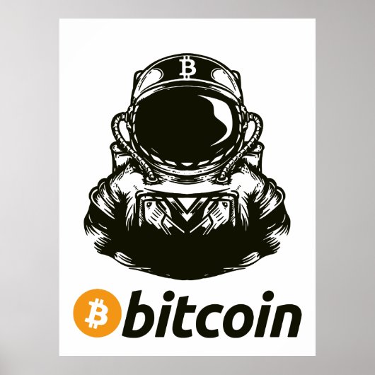 BITCOIN-Crypto宇宙飛行士 ポスター (正面)
