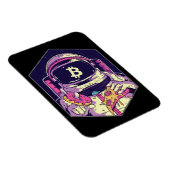 BITCOIN-Crypto宇宙飛行士 マグネット (右側)