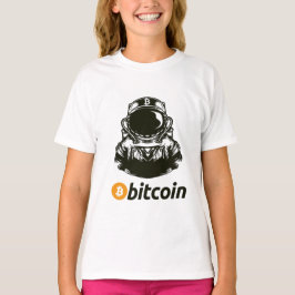 BITCOIN-Crypto宇宙飛行士 Tシャツ