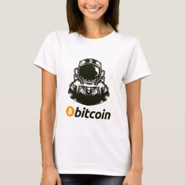 BITCOIN-Crypto宇宙飛行士 Tシャツ