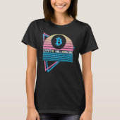 Bitcoin Crypto BTC Cryptocurrency Crypto Millionai Tシャツ (正面)