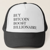 Bitcoin Crypto Hat キャップ (正面)