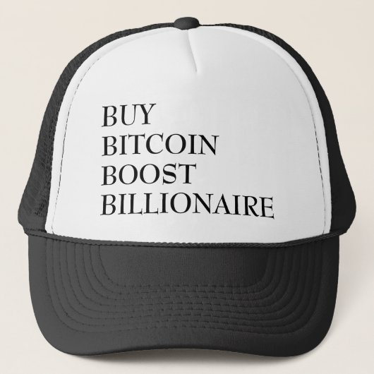 Bitcoin Crypto Hat キャップ (正面)