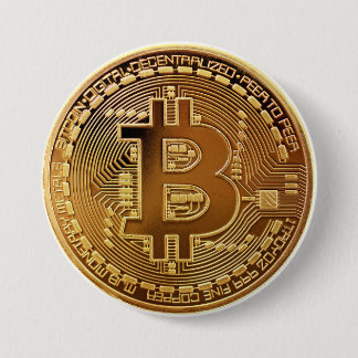 Bitcoin Crypto Large Coinボタクールン 缶バッジ