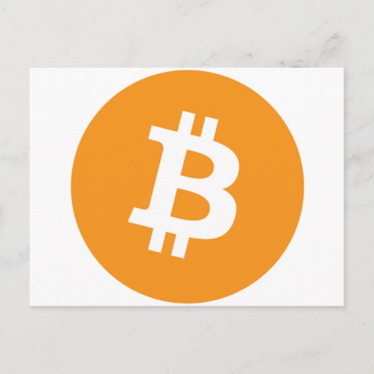 Bitcoin - Cryptocurrencyアライアンス ポストカード (正面)