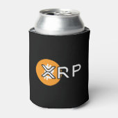 Bitcoin Cryptocurrencyスワップを介した暗号ミームXRP 缶クーラー (缶正面)