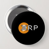 Bitcoin Cryptocurrencyスワップを介した暗号ミームXRP 缶バッジ (正面&裏面)