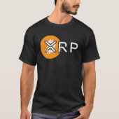 Bitcoin Cryptocurrencyスワップを介した暗号ミームXRP Tシャツ (正面)