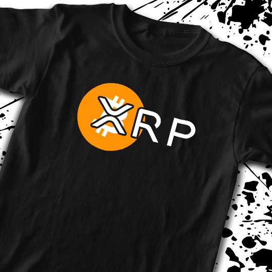 Bitcoin Cryptocurrencyスワップを介した暗号ミームXRP Tシャツ