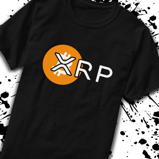Bitcoin Cryptocurrencyスワップを介した暗号ミームXRP Tシャツ