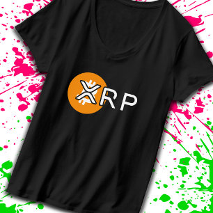 Bitcoin Cryptocurrencyスワップを介した暗号ミームXRP Tシャツ