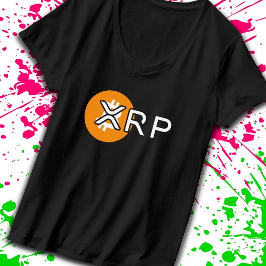 Bitcoin Cryptocurrencyスワップを介した暗号ミームXRP Tシャツ