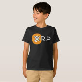 Bitcoin Cryptocurrencyスワップを介した暗号ミームXRP Tシャツ (正面フル)