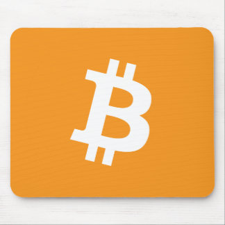 Bitcoin Cryptocurrencyロゴ マウスパッド