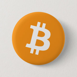 Bitcoin Cryptocurrencyロゴ 缶バッジ