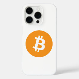 Bitcoin Cryptocurrencyロゴ iPhone 16 Proケース