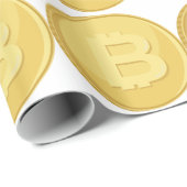 Bitcoin Cryptocurrency ラッピングペーパー (ロールコーナー)