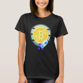 Bitcoin Cryptocurrency Crypto Exchange Bitcoiner B Tシャツ (正面)