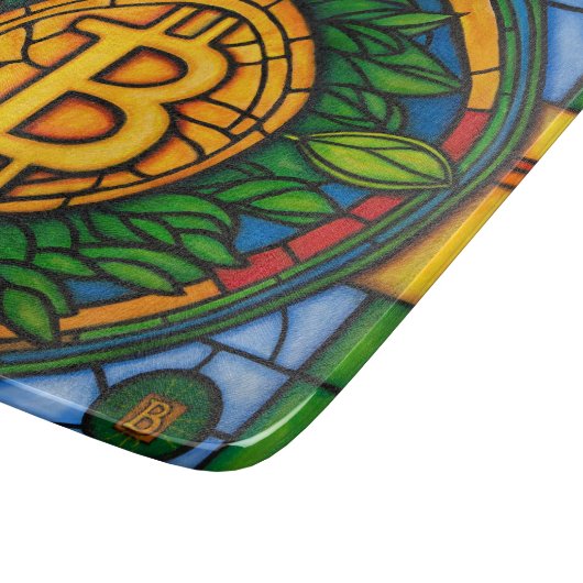Bitcoin Cutting Board カッティングボード (角)