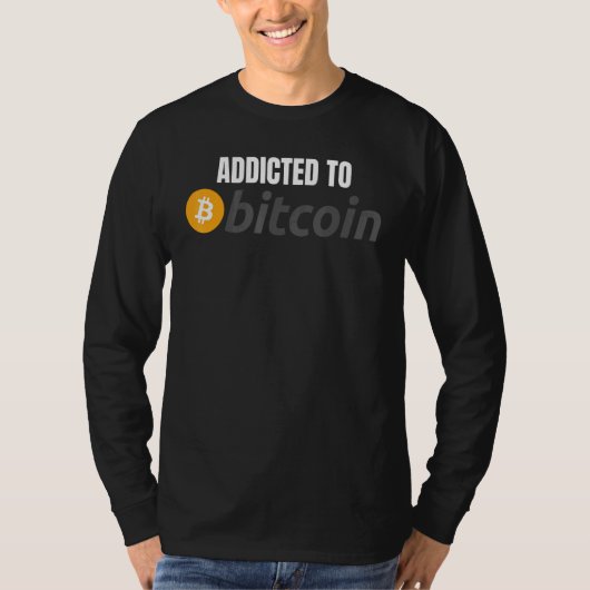 Bitcoin DeFi Crypto HODL Bitcoin中毒 Tシャツ (正面)