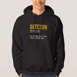 Bitcoin Definition Crypto Invest Quote パーカ