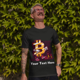Bitcoin Dollar億万長者Tシャツ Tシャツ