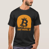 Bitcoin Dubai Skyline  Dubai Bitcoin Maximalist Tシャツ (正面)
