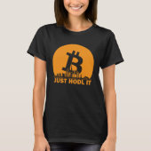 Bitcoin Dubai Skyline  Dubai Bitcoin Maximalist Tシャツ (正面)
