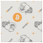 Bitcoin Event Item ファブリック (クローズアップ)