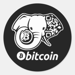 Bitcoin Event Item ラウンドシール