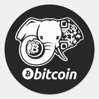 Bitcoin Event Item ラウンドシール