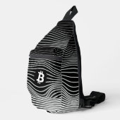 Bitcoin Force (ブラック) スリングバッグ (右コーナー)