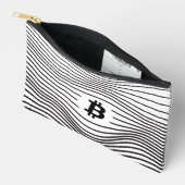 Bitcoin Force (ホワイト)  アクセサリーポーチ (見開き)