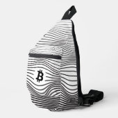 Bitcoin Force (白) スリングバッグ (右コーナー)