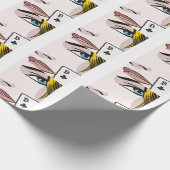 Bitcoin Girl ラッピングペーパー (角)